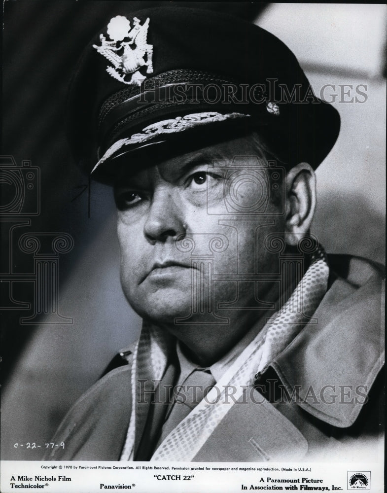 1970 Press Photo Orson Welles stars in "Catch 22" - Historic Images