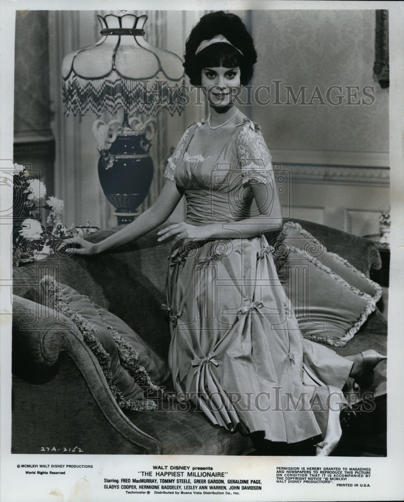 1967, Lesley Ann Warren new star in The Happiest Millionaire movie - Historic Images