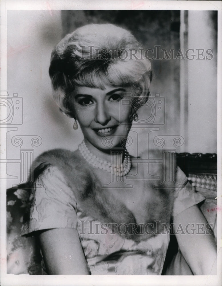 1966 Press Photo Barbara Stanwyck. - cvp89405 - Historic Images
