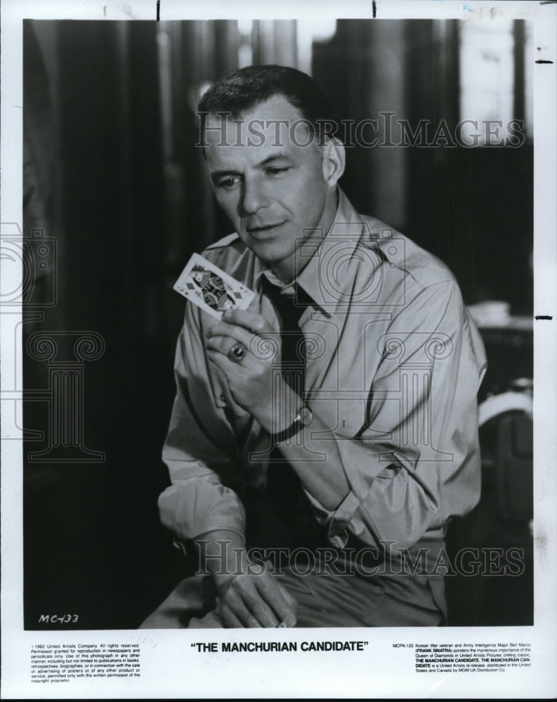 1988 Press Photo The Manchurian Candidate-Frank Sinatra - cvp89485 - Historic Images