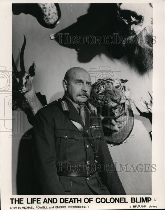 1987, The Life And Death of Colonel Blimp-Roger Livesey - cvp89493 - Historic Images