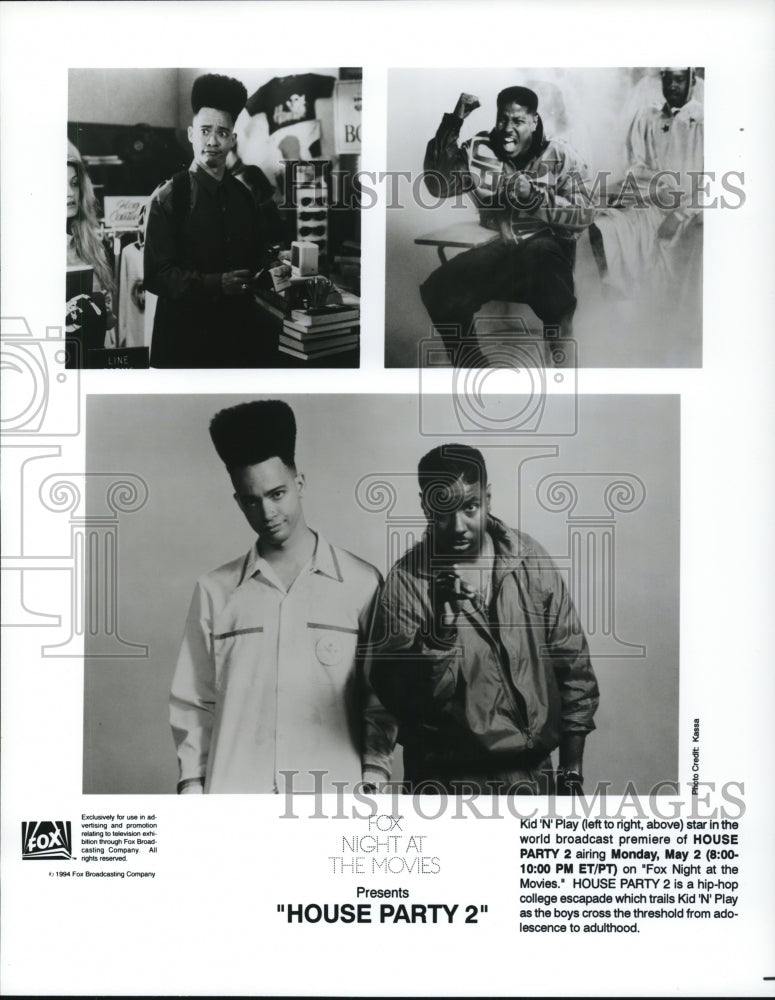 1994 Press Photo Kid N Play in House Party 2. - cvp89631- Historic Images