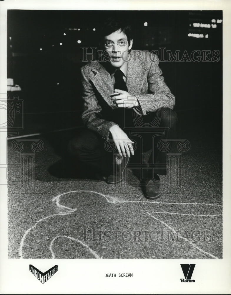 1990 Press Photo Death Scream-Raul Julia - cvp89853 - Historic Images