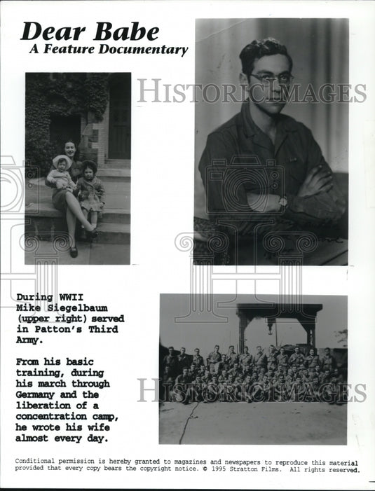 1996, Mike Siegelbaum's love letters to wife-World War II - cvp89859 - Historic Images