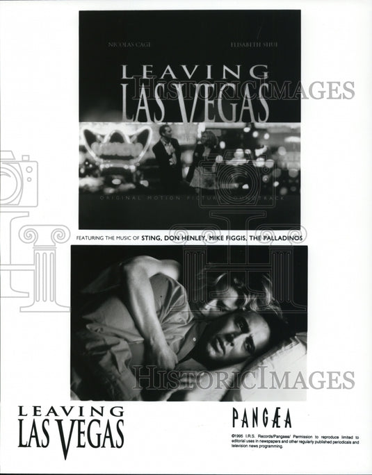 1995 Press Photo "Leaving Las Vegas" featuring the music of Sting,Don Henley,- Historic Images