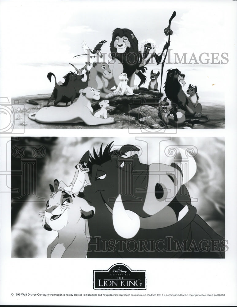 1995, The Lion King movie scene - cvp90256 - Historic Images