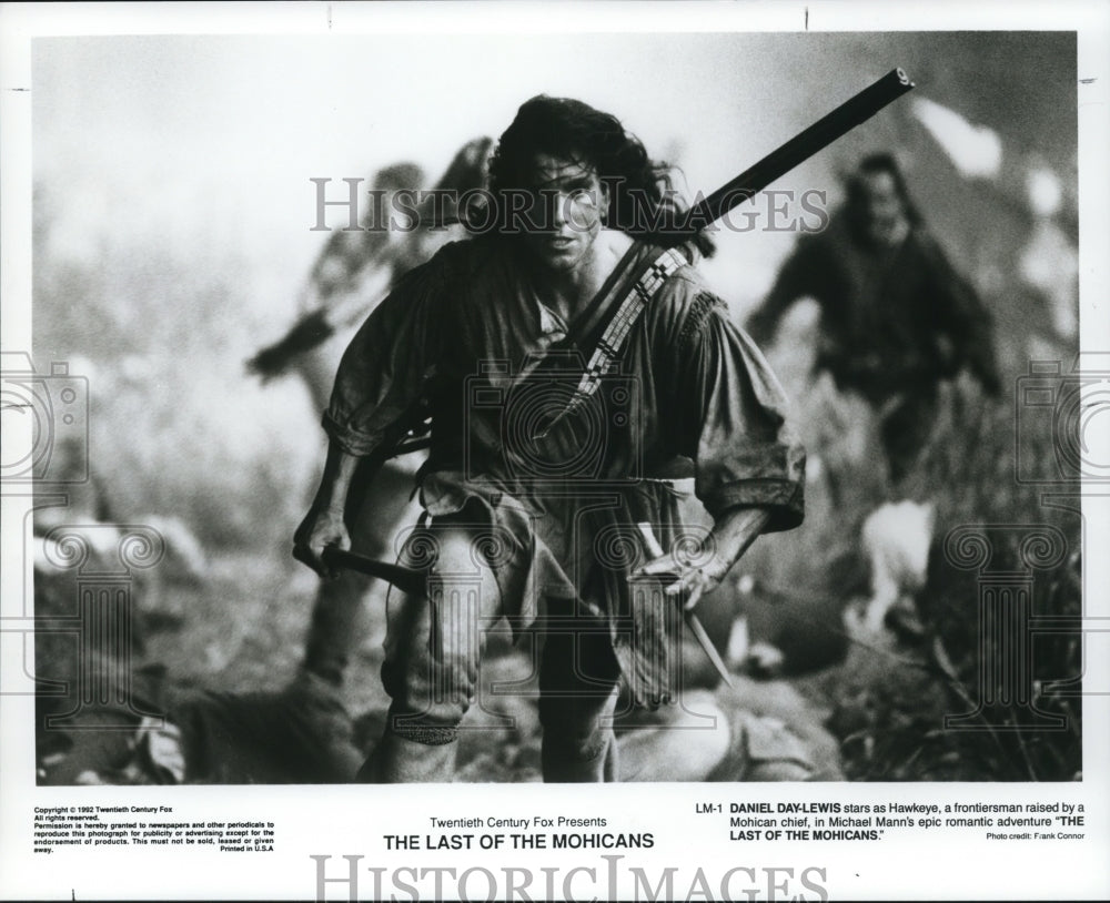 1994 Press Photo Twentieth Century Fox Presents &quot;The Last of the Mohicans.&quot; - Historic Images