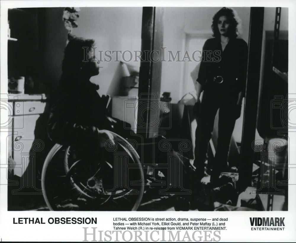 1991 Press Photo Lethal Obsession movie scene - cvp90451- Historic Images