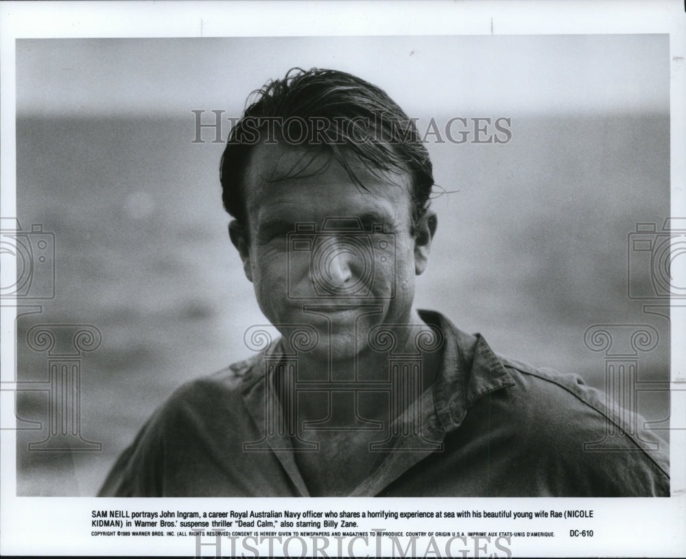 Press Photo Sam Neill in Dead Calm - cvp90593 - Historic Images