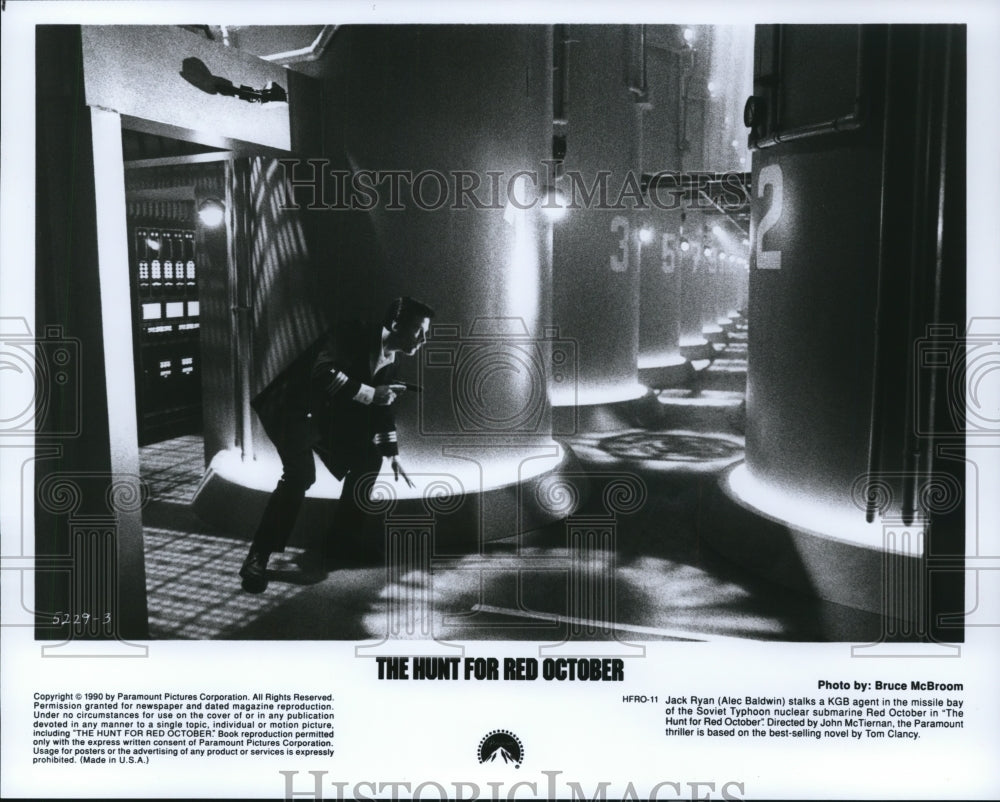 Press Photo The Hunt For Red October-Alec Baldwin - cvp90656 - Historic Images