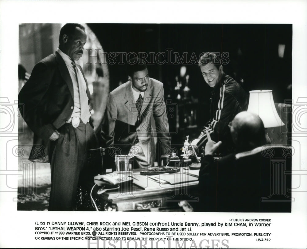 2000, Lethal Weapon 4-Glover, Gibson, Rock - cvp90788 - Historic Images