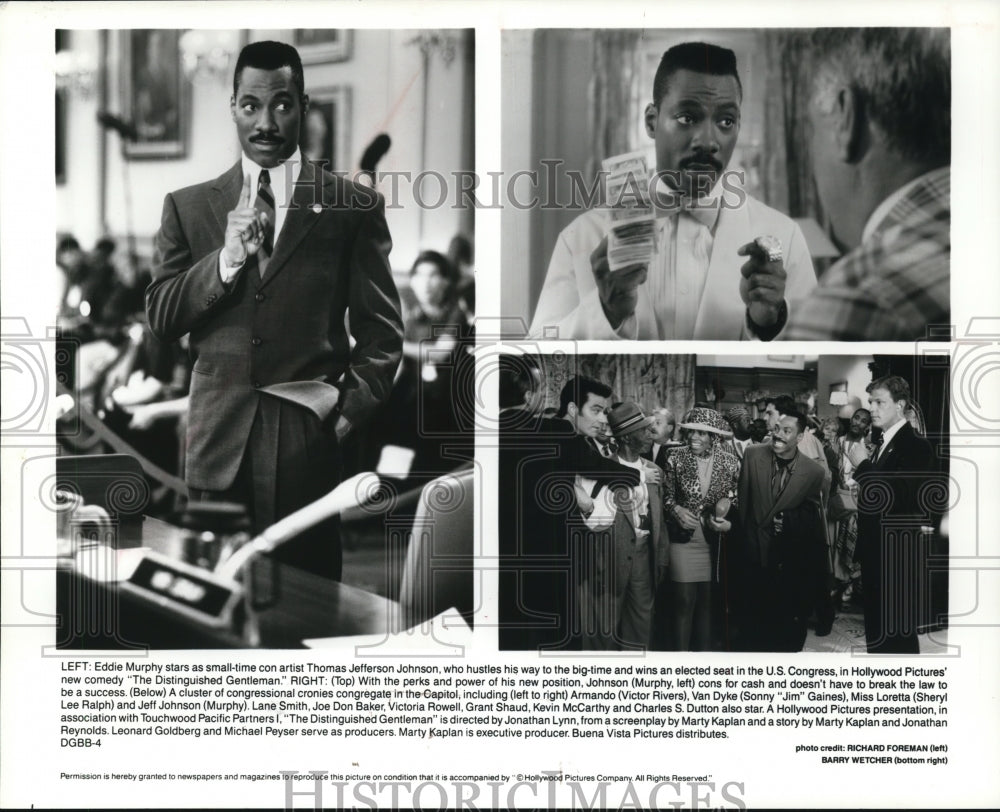 1993 Press Photo The Distinguished Gentleman movie scene - cvp90839- Historic Images