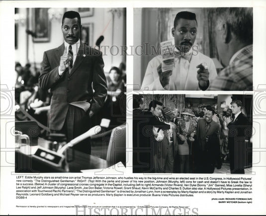 1993 Press Photo The Distinguished Gentleman movie scene - cvp90839- Historic Images