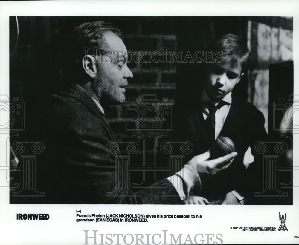 1988, Jack Nicholson and Ean Egas in Ironweed - cvp90863 - Historic Images