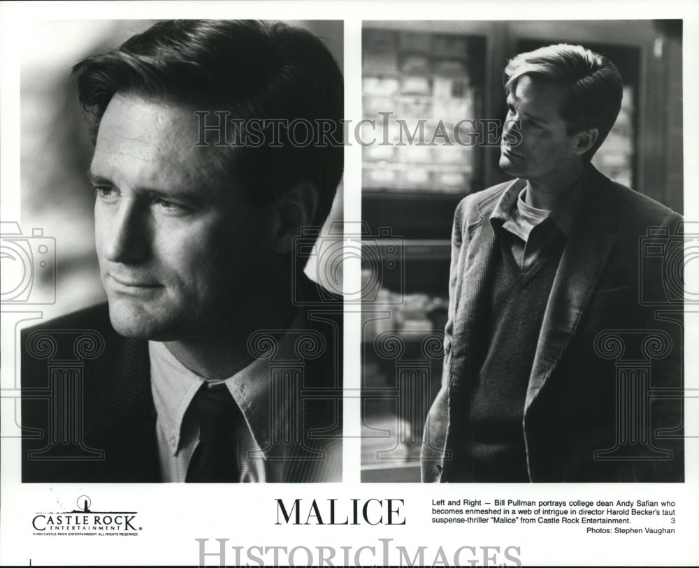 1994 Press Photo Malice movie-Bill Pullman - cvp90905- Historic Images