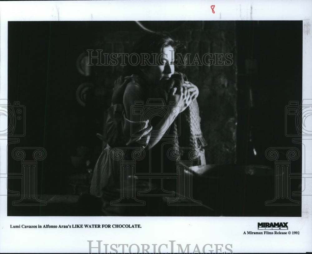 1993 Press Photo Lumi Cavazos in Alfonso Arau's Like Water For Chocolate - Historic Images