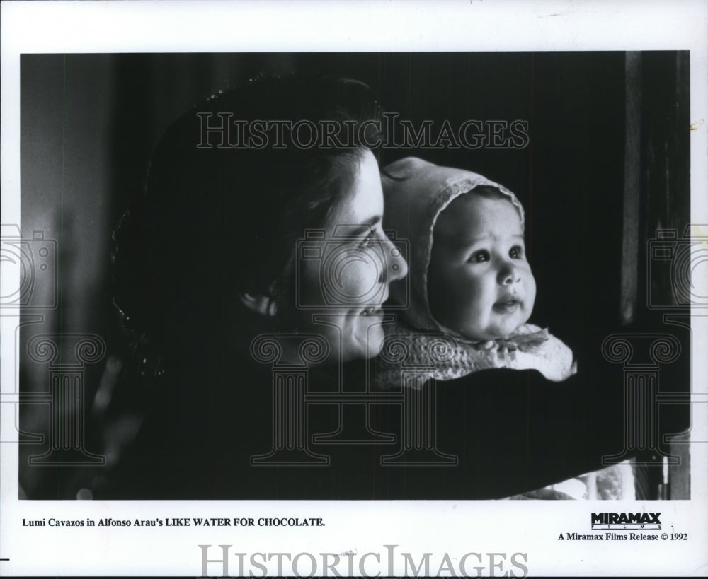 1993 Press Photo Lumi Cavazos in Alfonso Arau&#39;s Like Water For Chocolate - Historic Images