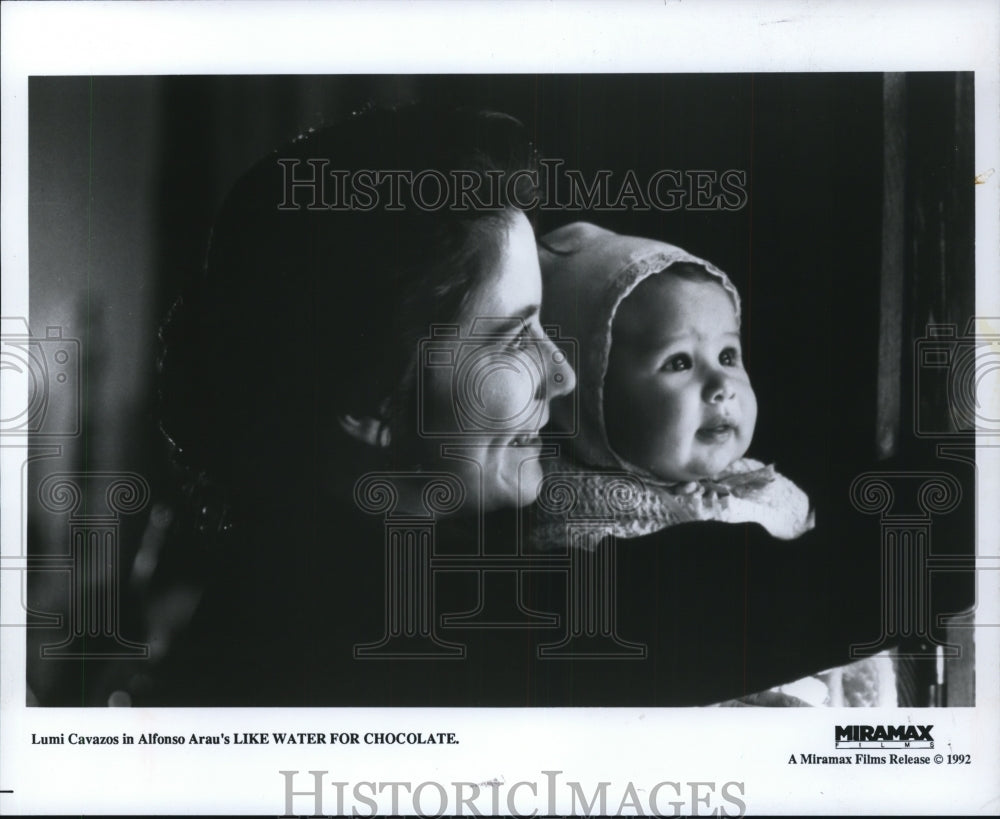 1993 Press Photo Lumi Cavazos in Alfonso Arau's Like Water For Chocolate - Historic Images