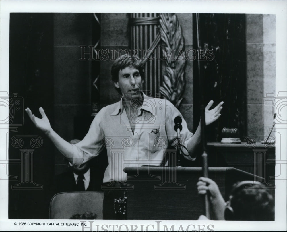 1986, Donald Wrye, writer, director and executive producer of Amerika - Historic Images