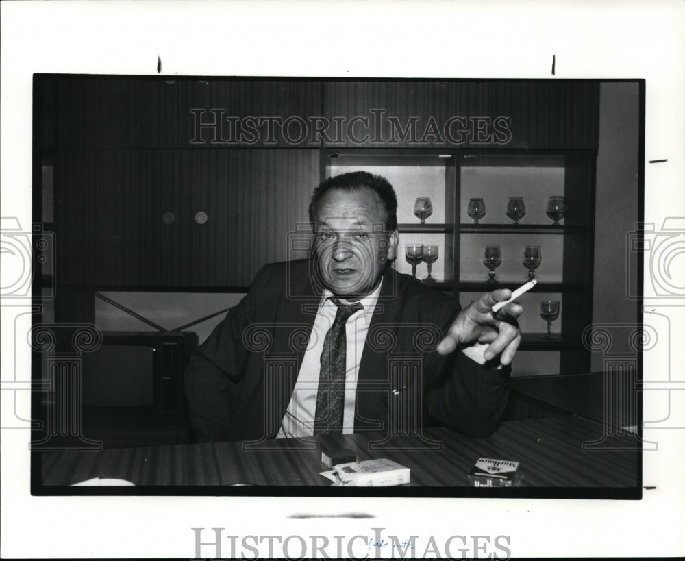 1989, Xbynek Vokotouhlicky-Vice President of Czech Human Rights Comm. - Historic Images