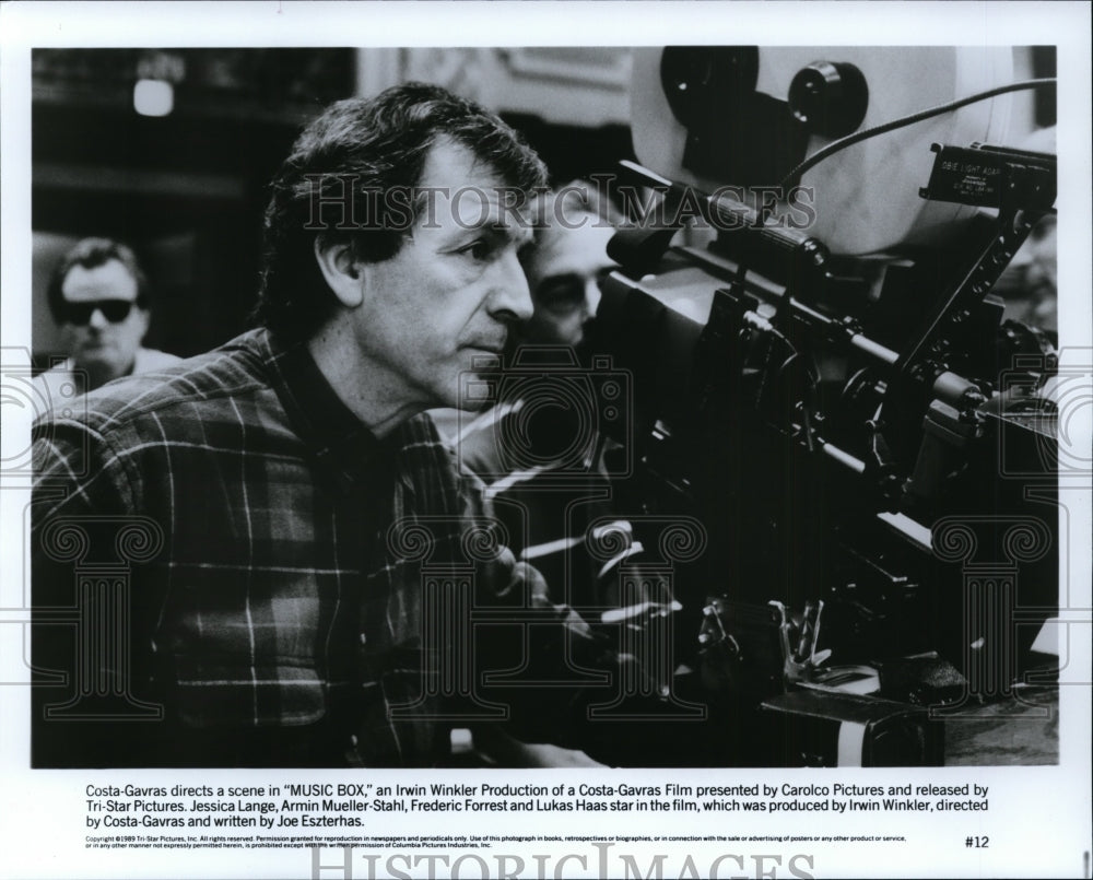 1991, Music Box director Costa Gavras - cvp91284 - Historic Images