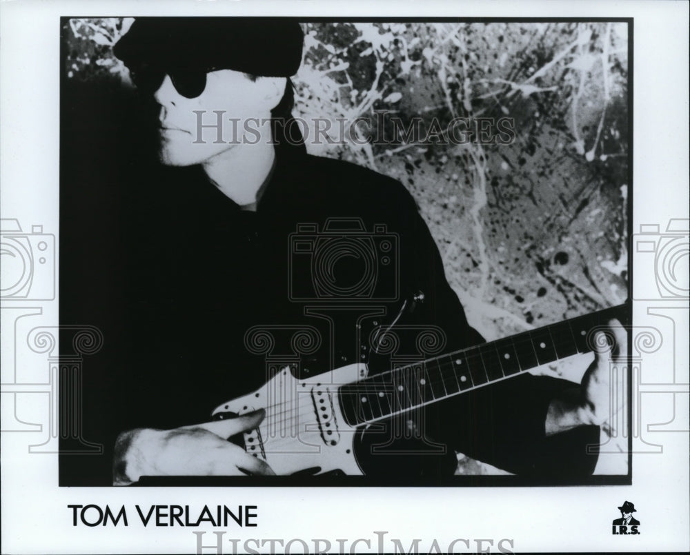 1987 Press Photo Tom Verlaine, singer and musician. - cvp91349 - Historic Images