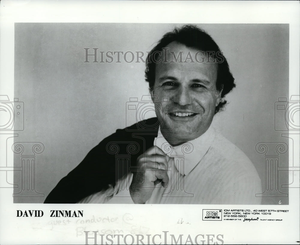 1987, David Zinman, conductor - cvp91388 - Historic Images
