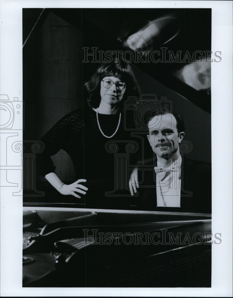 Press Photo Anne and Todd Wilson, concert organist. - cvp91832-Historic Images