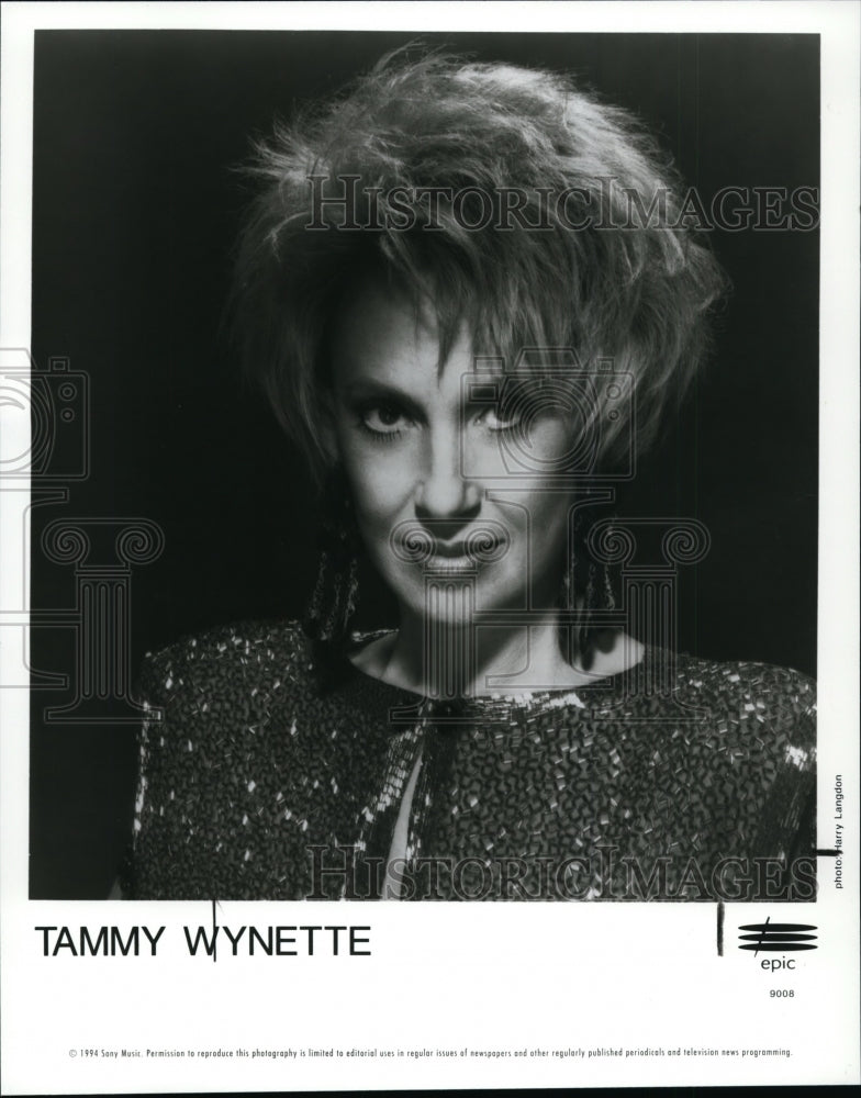 1994 Press Photo Tammy Wynette - cvp91954 - Historic Images