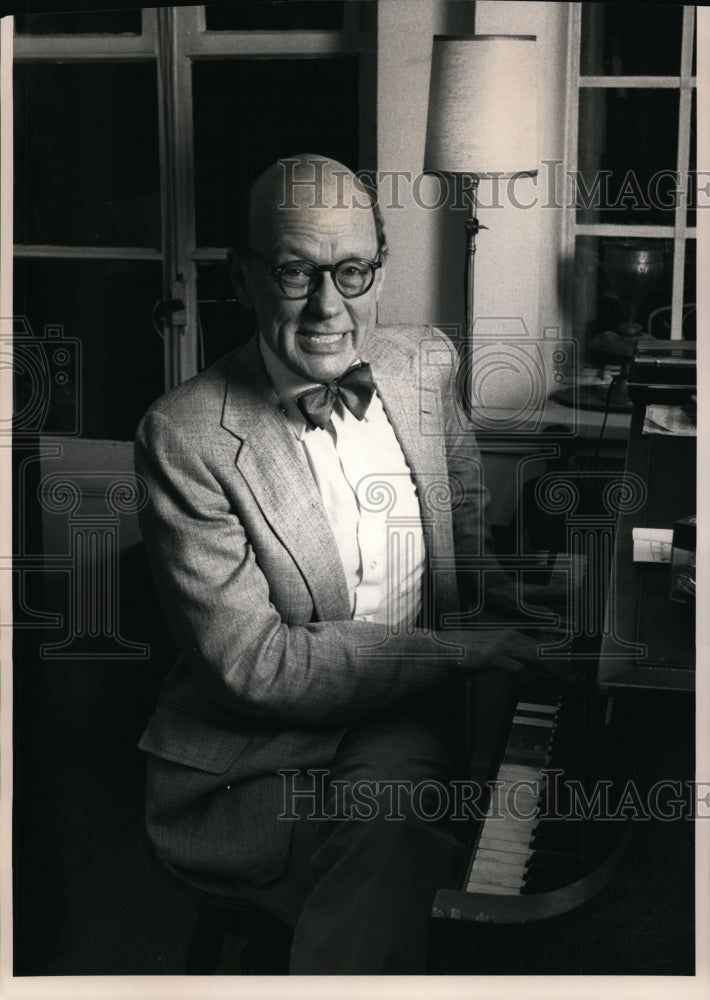1988, John Wallowitch, composer and pianist - cvp91996 - Historic Images