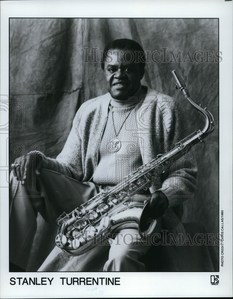 1980 Press Photo Stanley Turrentine, musician - cvp92309 - Historic Images