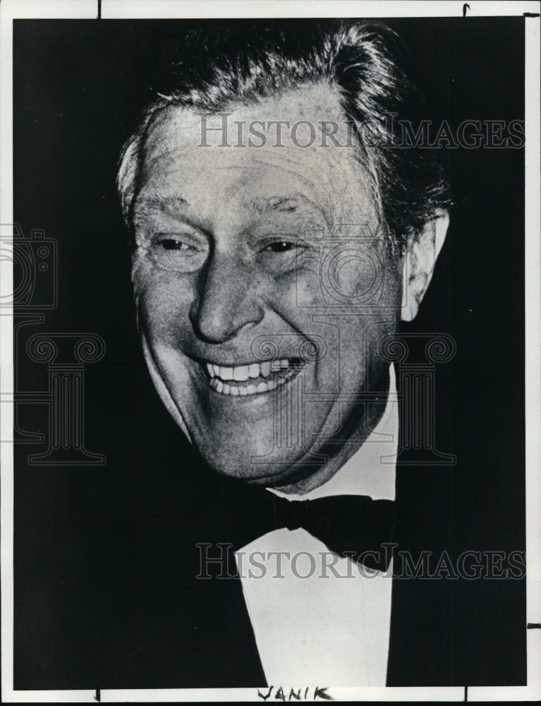 1981 Press Photo Charles A. Vanik, retired Congressman 22nd District.- Historic Images