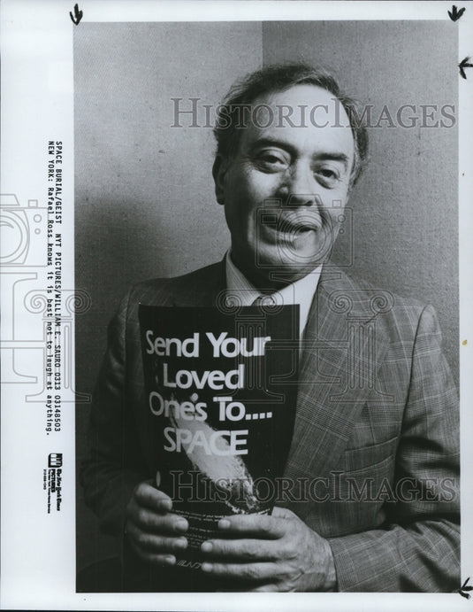 1985, Rafael Ross knows it is best not to laugh at anything - Historic Images