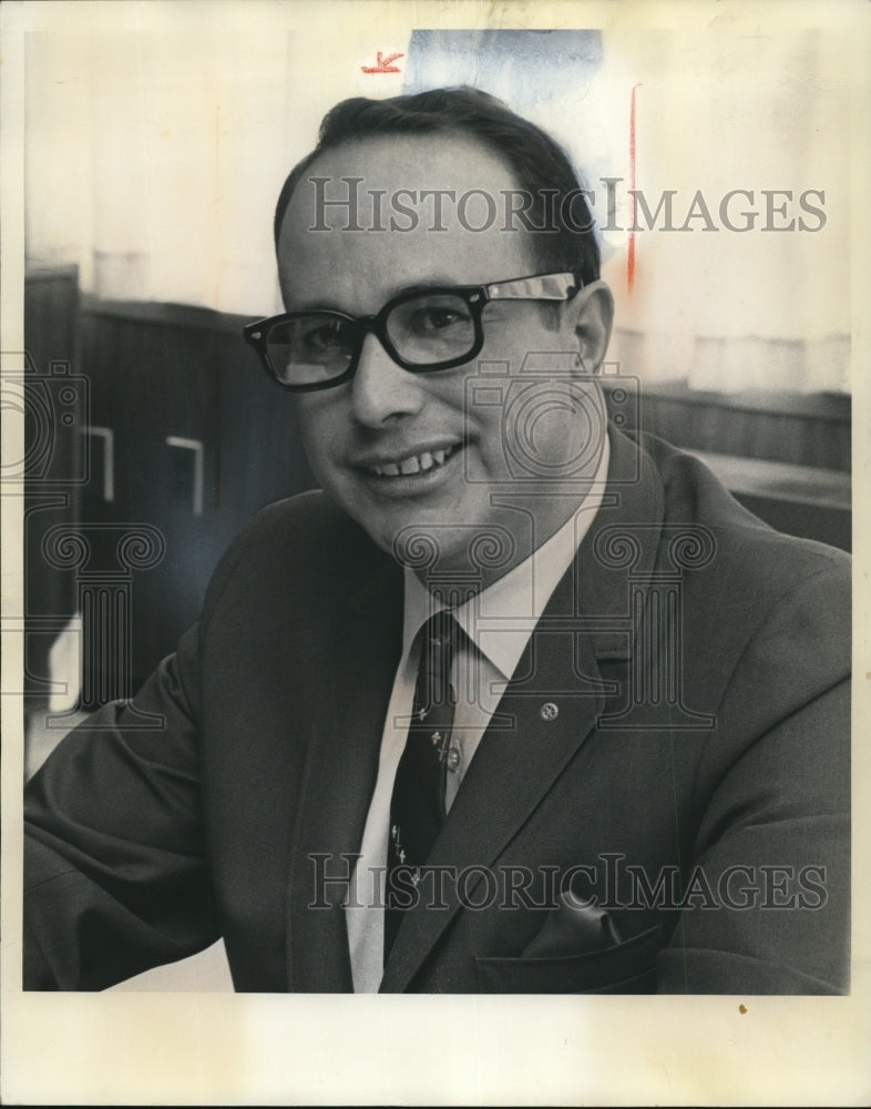 1969 Press Photo Hilary J. Sandoval, Director of Small Business Administration. - Historic Images