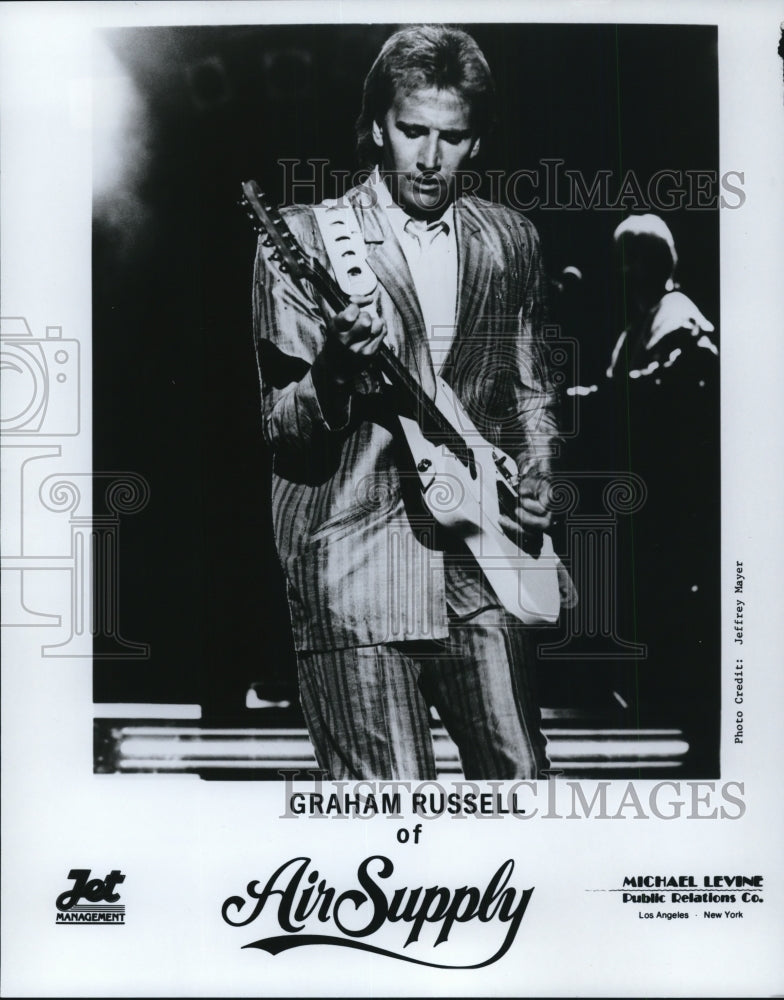 1987 Press Photo Graham Russell of Air Supply - cvp92950 - Historic Images