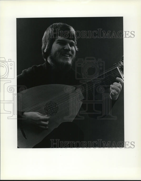 1984 Press Photo Paul O'Dette, lutenist - cvp93035- Historic Images