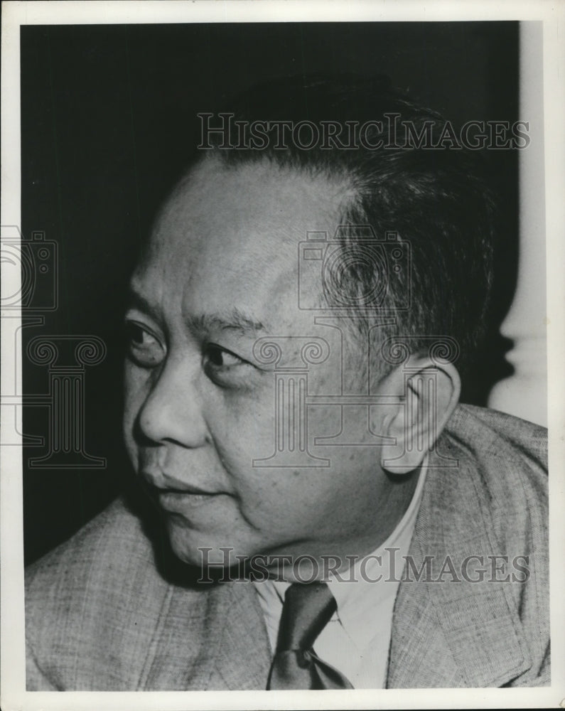 1955, General Carlos Romulo - cvp93043 - Historic Images