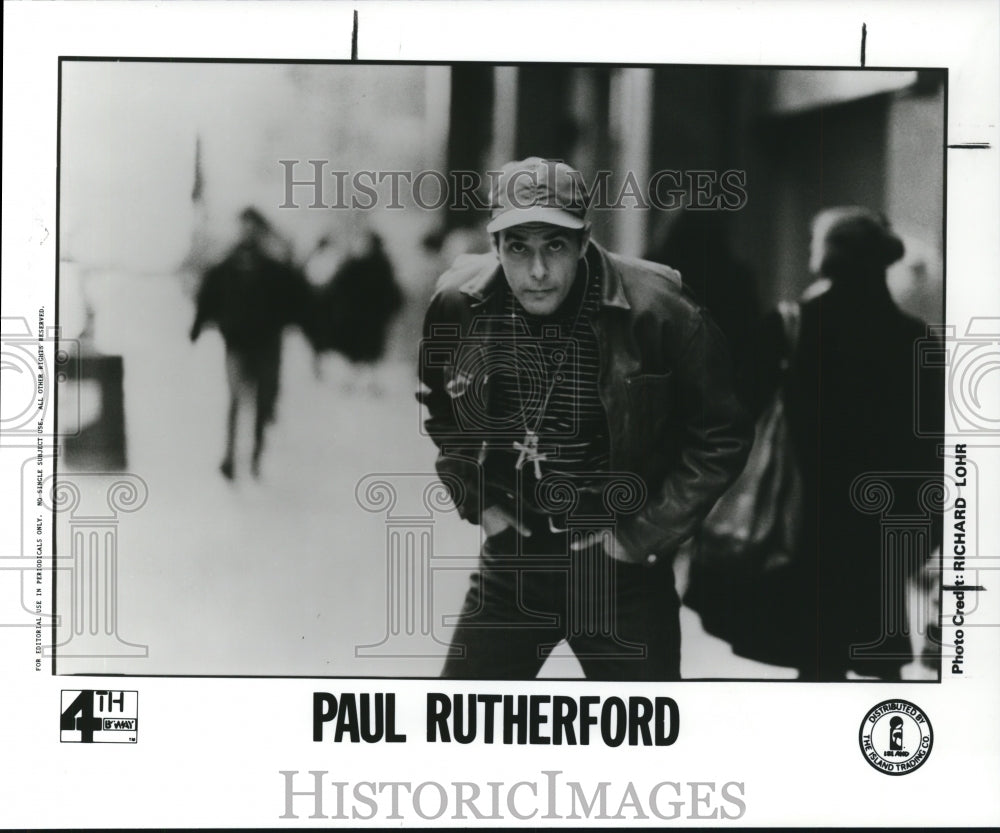 1990 Press Photo Paul Rutherford - cvp93367 - Historic Images