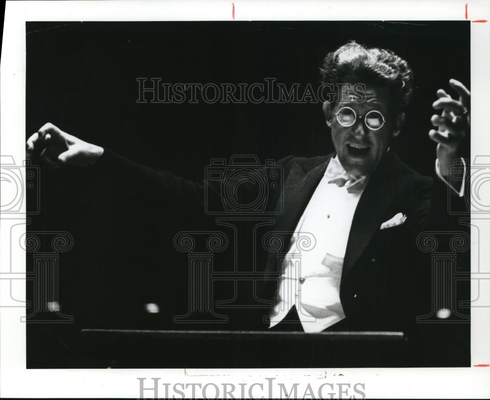 1993 Press Photo Artur Rodzinski, music director of The Cleveland Orchestra - Historic Images