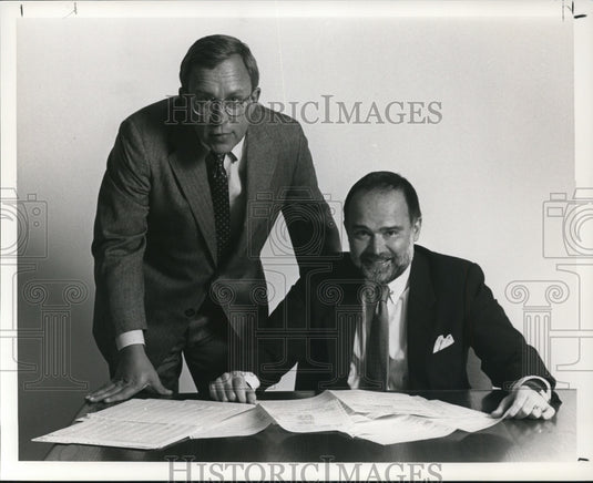 1991, James Roop and Ronald Watt - cvp93407 - Historic Images