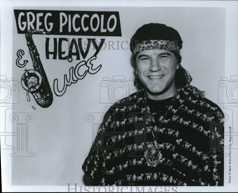 1984, Greg Piccolo, musician. - cvp93418 - Historic Images