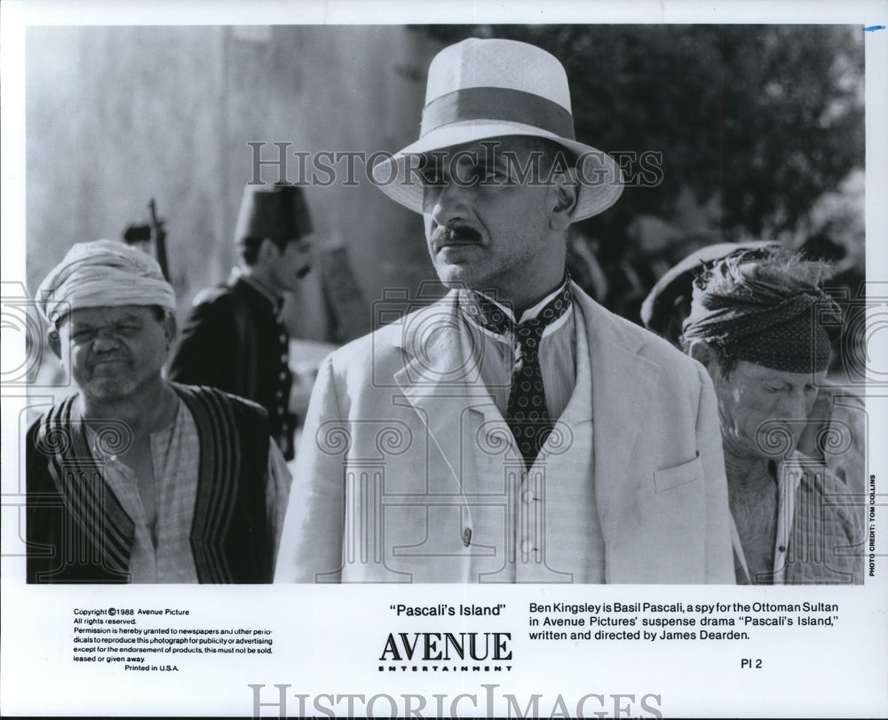 1988, Ben Kingsley in Pascali's Island - cvp93427 - Historic Images