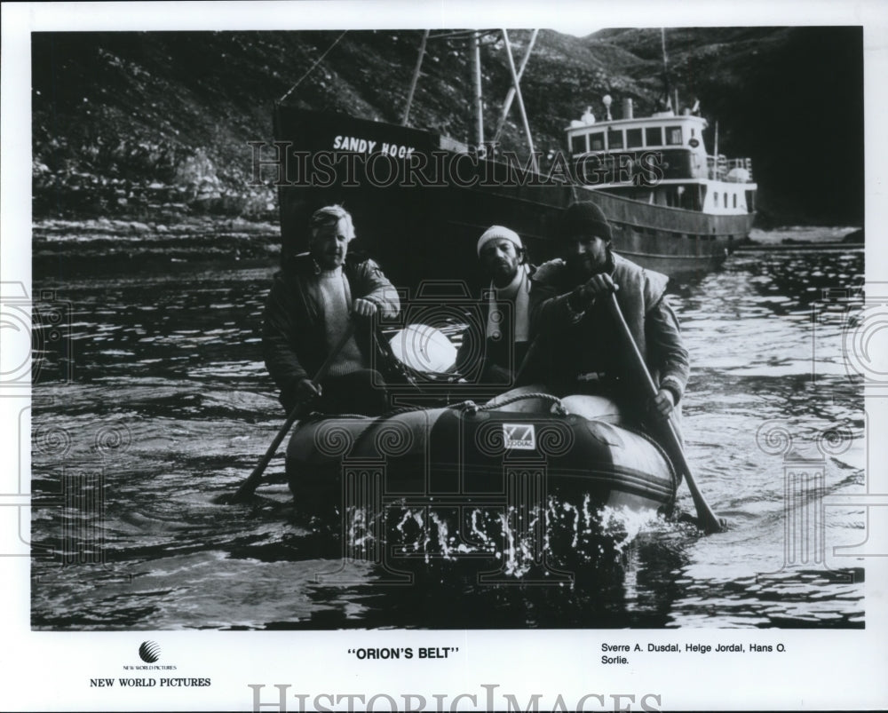1988, Sverre A. Dusdal, Helge Jordal & Hans O. Sorlie in Orion's Belt - Historic Images