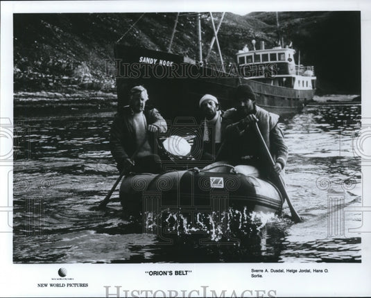 1988, Sverre A. Dusdal, Helge Jordal & Hans O. Sorlie in Orion's Belt - Historic Images