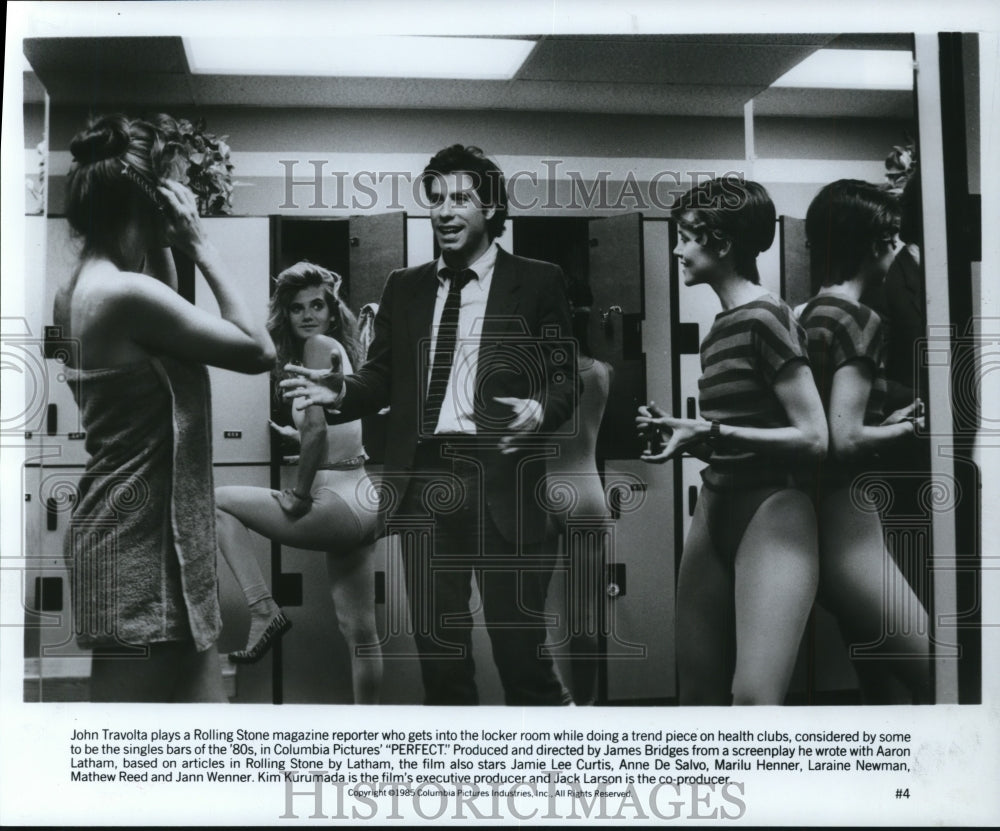 1985 Press Photo Perfect movie scene-John Travolta - cvp93470 - Historic Images