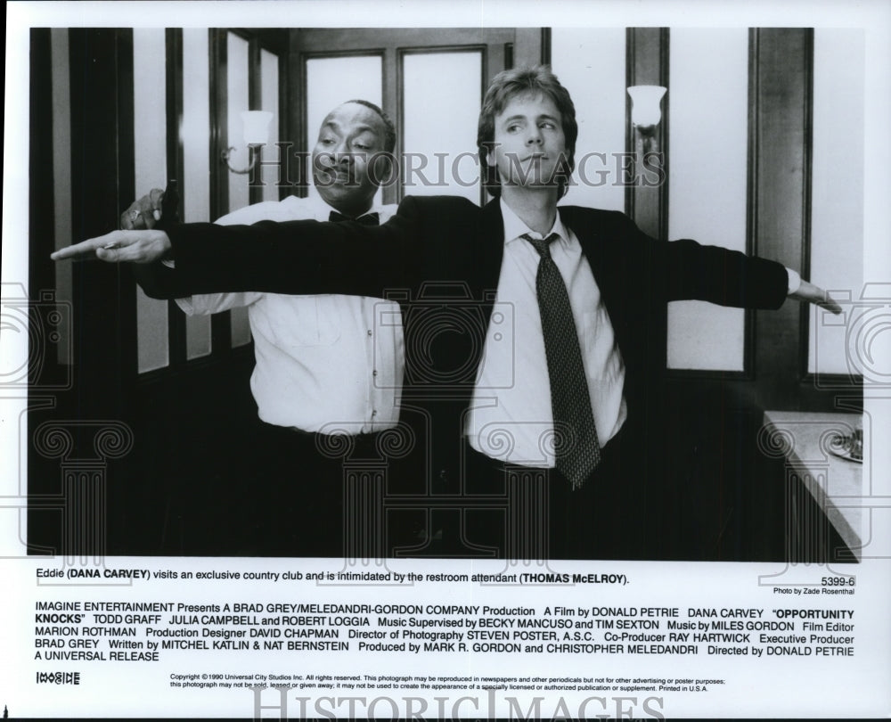 1991, Opportunity Knocks-Dana Carvey and Thomas McElroy - cvp93477 - Historic Images