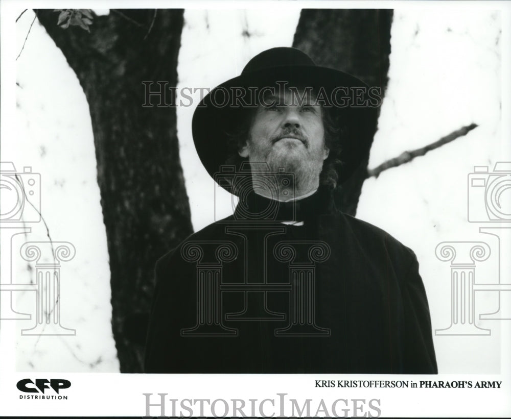 1997 Press Photo Kris Kristofferson in Pharoah's Army - cvp93485 - Historic Images