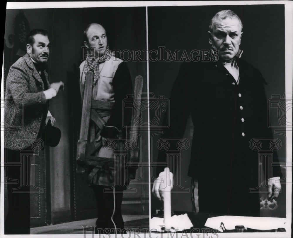 1969, Sir Laurence Olivier in "The Dance of Death." - cvp93543 - Historic Images