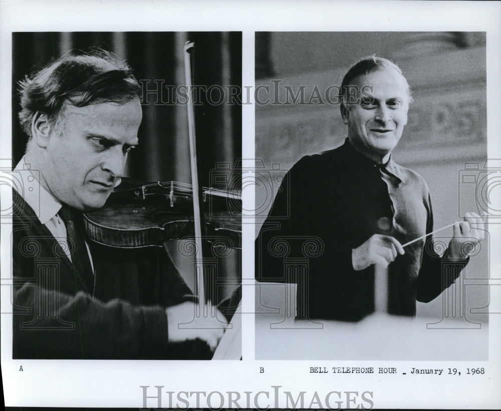 1967 Press Photo Yehudi Menuhin-Bell Telephone Hour - cvp93626-Historic Images