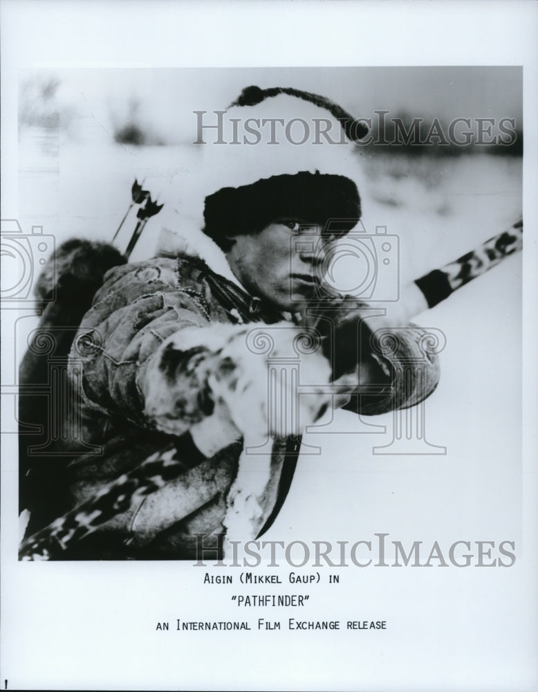 1991, Mikkel Gaup in Pathfinder. - cvp93747 - Historic Images